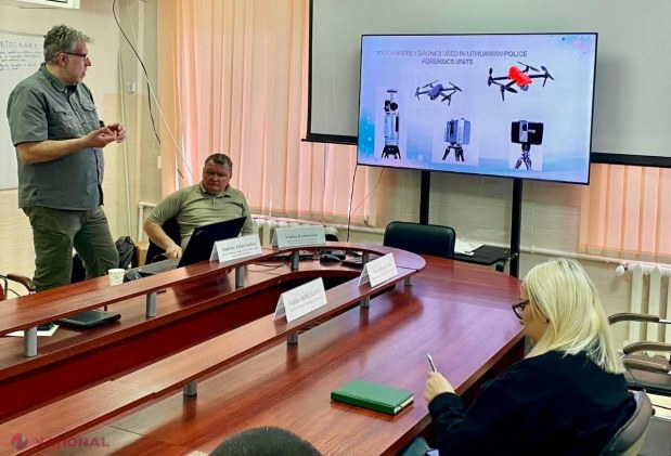 Polițiștii din Chișinău învață să investigheze infracțiunile cu scanare laser 3D și tehnologii europene moderne