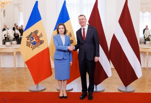 Maia Sandu, la Riga: sprijin ferm din partea Letoniei pentru aderarea rapidă a Moldovei la Uniunea Europeană
