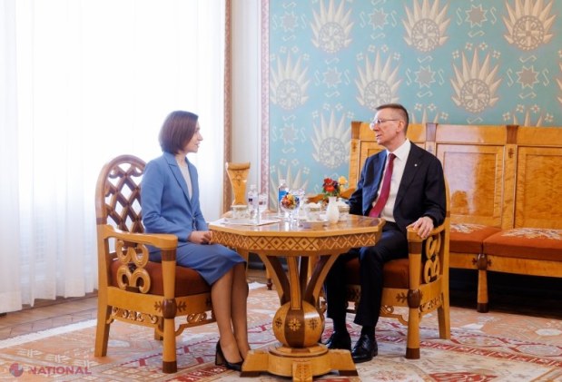 Maia Sandu, la Riga: sprijin ferm din partea Letoniei pentru aderarea rapidă a Moldovei la Uniunea Europeană