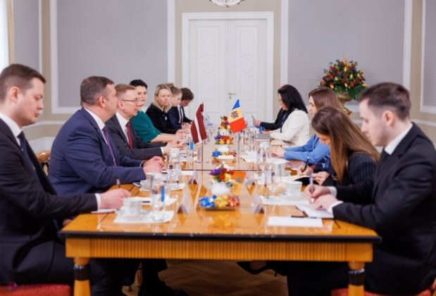 Maia Sandu, la Riga: sprijin ferm din partea Letoniei pentru aderarea rapidă a Moldovei la Uniunea Europeană