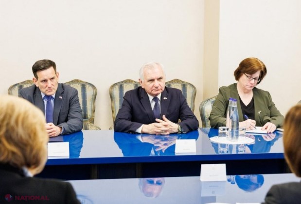 Maia Sandu discută cu senatorul american Jack Reed despre securitatea Republicii Moldova și integrarea europeană