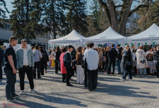 Târg educațional la Universitatea „Alecu Russo” apropie absolvenții din Bălți și Sîngerei de universitățile din Moldova