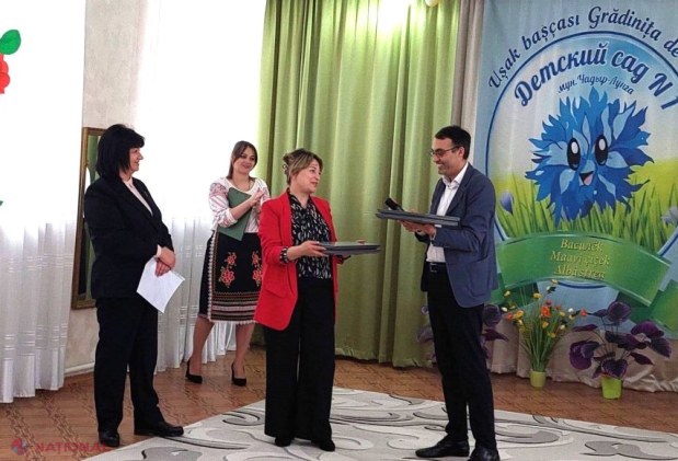 Laptopuri moderne pentru educația multilingvă: grădinița nr. 1 și Liceul „Valentin Moșkov” din Ceadîr-Lunga, dotate prin donația INTERSOS Moldova
