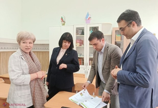 Cabinet modern de limba bulgară inaugurat la liceul „Valentin Moșkov” din Ceadîr-Lunga, cu sprijinul Bulgariei