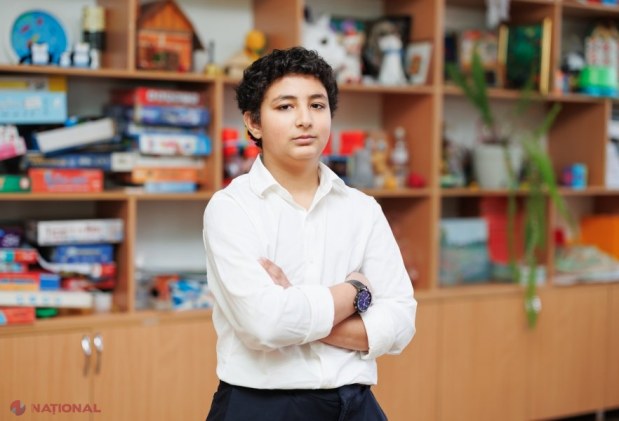Mihail, elev rom din Soroca, exemplu de reușită într-o școală care oferă șanse egale la educație