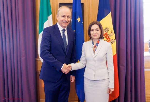 Transformarea Irlandei după aderarea la UE, model pentru integrarea europeană a Moldovei, subliniată de Maia Sandu la Dublin