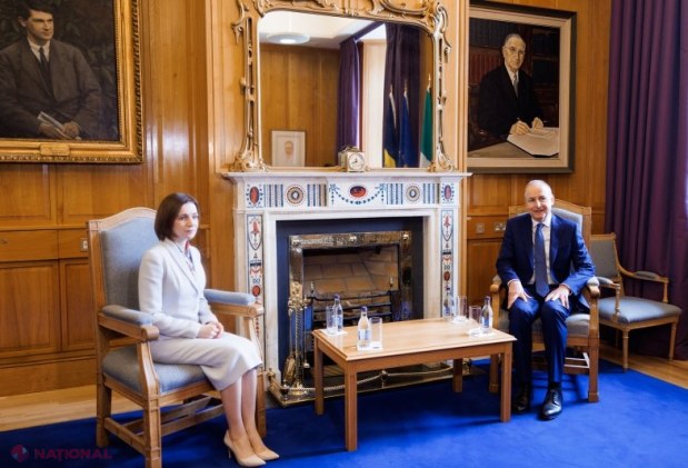 Transformarea Irlandei după aderarea la UE, model pentru integrarea europeană a Moldovei, subliniată de Maia Sandu la Dublin