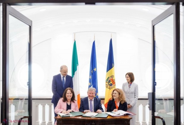 Transformarea Irlandei după aderarea la UE, model pentru integrarea europeană a Moldovei, subliniată de Maia Sandu la Dublin