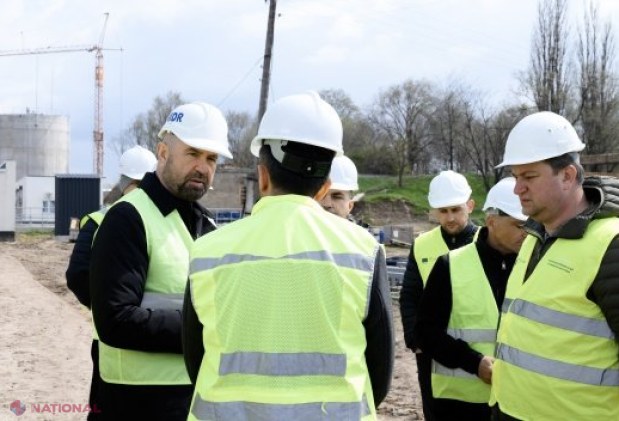 Vicepremierul Vladimir Bolea cere accelerarea lucrărilor la stația de epurare din Cahul, proiect de zeci de milioane de euro pentru 40.000 de locuitori