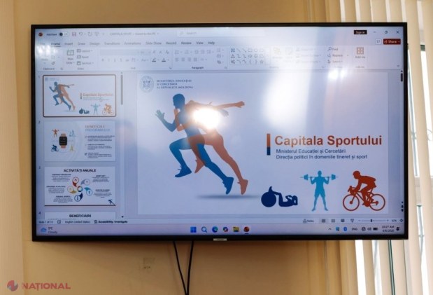 MEC alocă 2 milioane de lei pentru programul „Nisporeni - Capitala Sportului 2026”