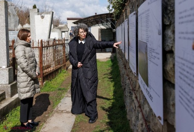 Maia Sandu, la expoziția despre Pogromul de la Chișinău din 1903: „Avem datoria să ne amintim pentru a onora victimele și a păstra adevărul istoric”
