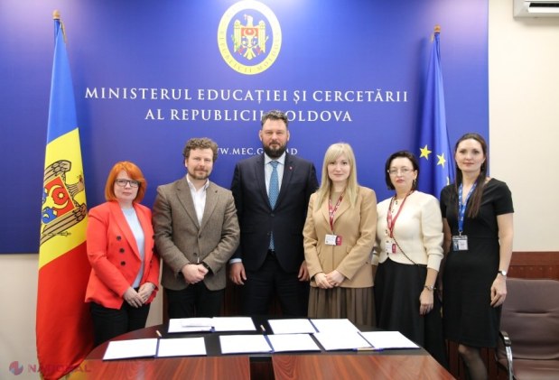 MEC și Caritas Moldova lansează un parteneriat pentru medii de învățare pozitive și bunăstarea elevilor în școlile din Republica Moldova