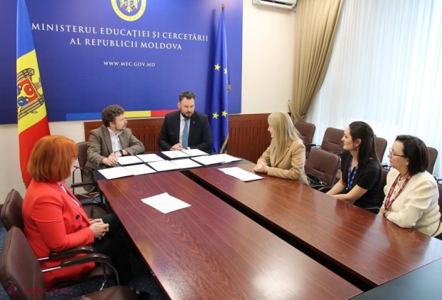 MEC și Caritas Moldova lansează un parteneriat pentru medii de învățare pozitive și bunăstarea elevilor în școlile din Republica Moldova