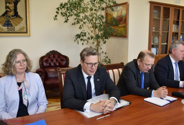 Vicepremierul pentru reintegrare, Valeriu Chiveri, discută la Chișinău cu delegația MAE al Estoniei despre dosarul transnistrean și sprijinul pentru integritatea Republicii Moldova