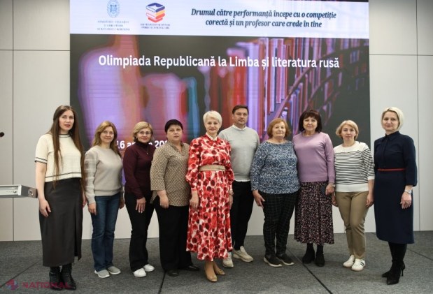 40 de elevi din toată țara, premiați la Olimpiada Republicană la limba și literatura rusă