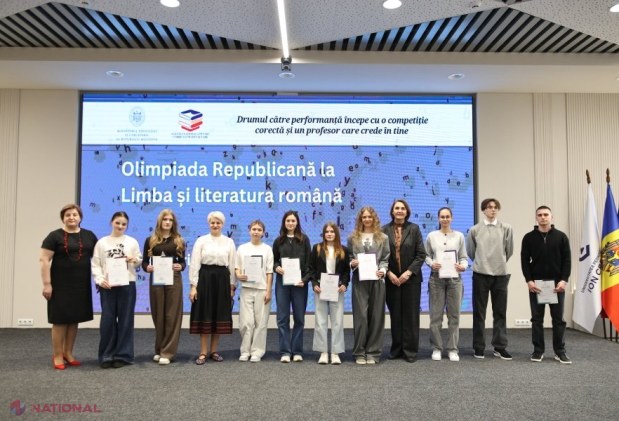 40 de elevi distinși la Olimpiada Republicană de Limba română pentru minorități naționale, găzduită de Universitatea „Ion Creangă”
