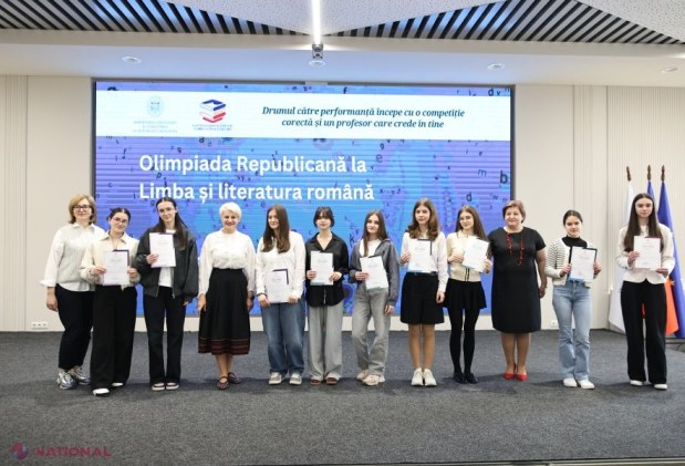 40 de elevi distinși la Olimpiada Republicană de Limba română pentru minorități naționale, găzduită de Universitatea „Ion Creangă”