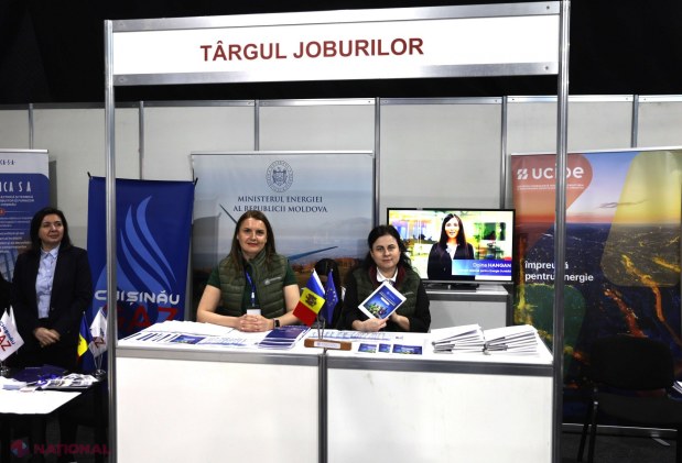 Tinerii, atrași de primul Târg al Locurilor de Muncă în energie organizat de Ministerul Energiei la Expoziția Moldenergy