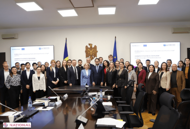 OCDE și Guvernul de la Chișinău validează analiza „Competitiveness Outlook 2026” pentru a impulsiona competitivitatea și integrarea europeană a Republicii Moldova