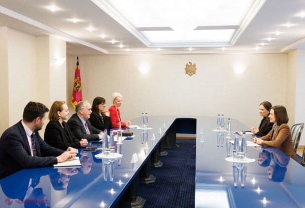 Maia Sandu a discutat la Chișinău cu președintele CESE despre sprijinul pentru parcursul european al Moldovei