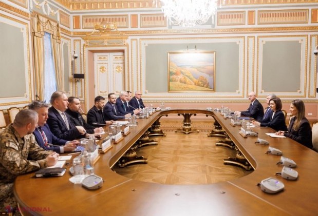 Maia Sandu la Kyiv: Moldova și Ucraina cer deschiderea imediată a negocierilor de aderare la UE