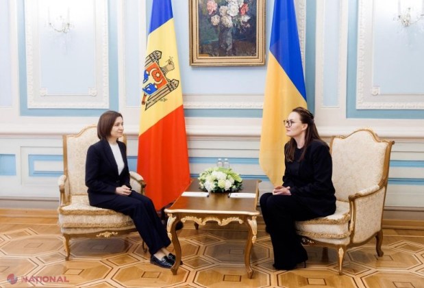 Maia Sandu la Kyiv: Moldova și Ucraina cer deschiderea imediată a negocierilor de aderare la UE