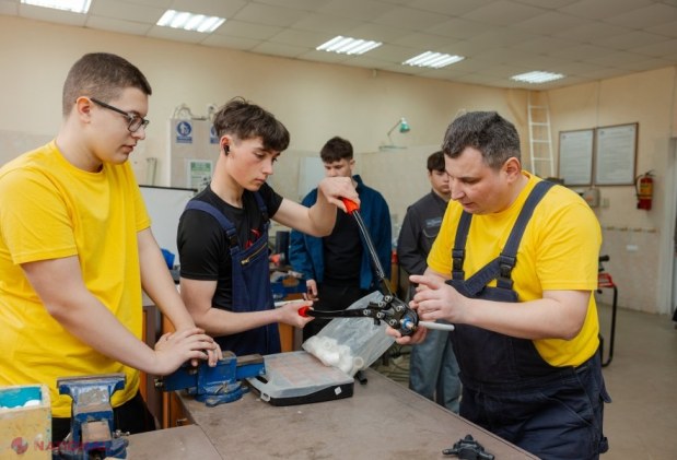 Sute de elevi din nordul țării, la Bălți, în căutarea unei meserii prin învățământul dual