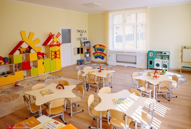 Prima grupă de creșă din Hîncești, deschisă la Grădinița nr. 4 cu sprijinul UNICEF, maib și Primăriei