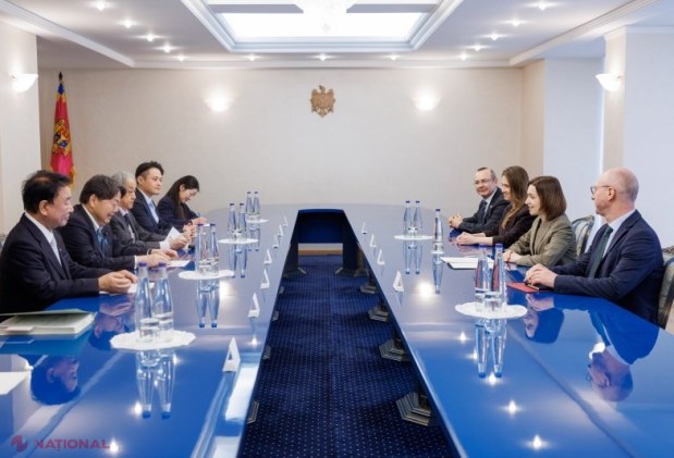 Maia Sandu discută la Chișinău cu ministrul japonez Hayashi despre cooperare bilaterală, securitate și transformare digitală
