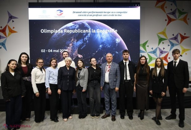154 de elevi din întreaga țară își măsoară cunoștințele la Olimpiada Republicană de Geografie de la Chișinău