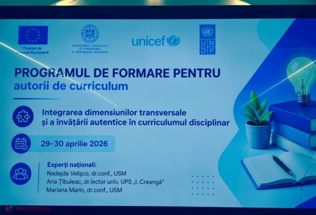MEC și UNICEF formează experți pentru un curriculum practic, centrat pe nevoile reale ale elevilor