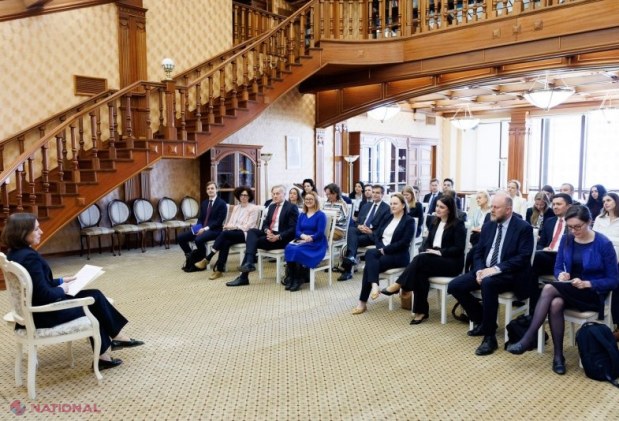 Maia Sandu discută la Chișinău cu Grupul COELA despre reforme și parcursul european al Republicii Moldova