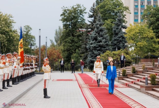 Maia Sandu și președintele Ciprului, Nikos Christodoulides, discută la Chișinău sprijinul european pentru aderarea Republicii Moldova la UE