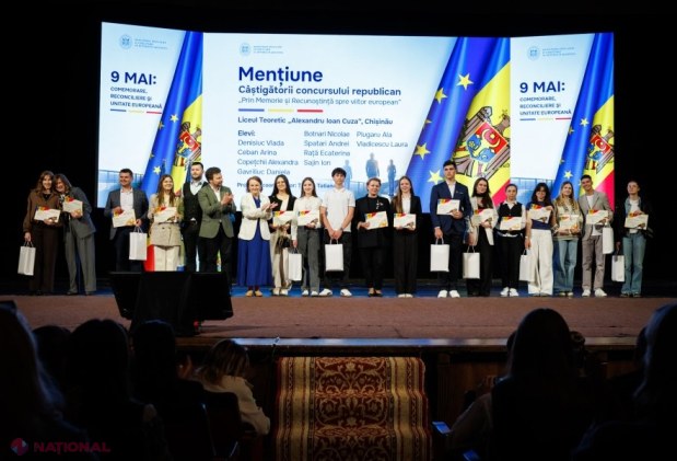 Elevii din toată țara premiați de MEC pentru promovarea memoriei istorice și a valorilor europene printr-un concurs video