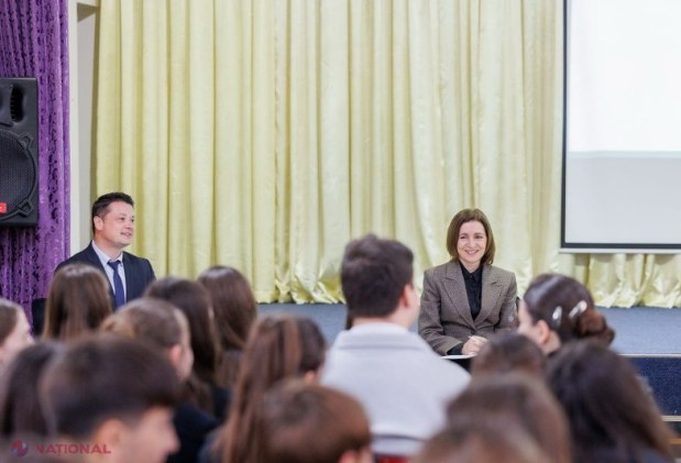 Maia Sandu, în dialog la Nisporeni despre siguranța copiilor online și reforma administrației locale