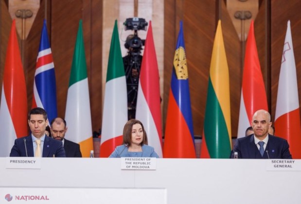 Maia Sandu, la reuniunea miniștrilor Consiliului Europei la Chișinău: extinderea UE, răspuns la agresiunea Rusiei și apărarea democrației europene