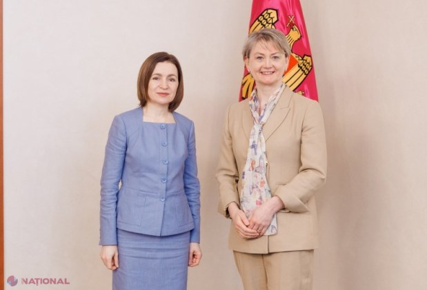 Maia Sandu discută la Chișinău cu oficiali britanici despre securitate regională și parcursul european al Republicii Moldova