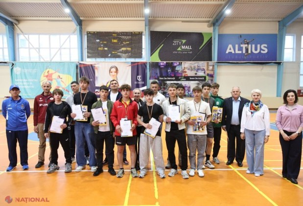 40 de elevi din toată țara, premiați la Olimpiada Republicană la Educația fizică de la Chișinău