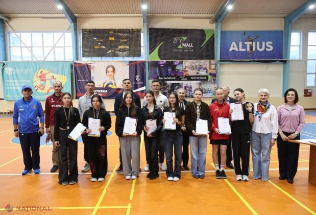 40 de elevi din toată țara, premiați la Olimpiada Republicană la Educația fizică de la Chișinău