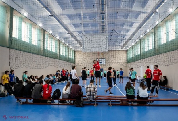 Sală de sport modernizată de 5,4 milioane de lei la Liceul „Ivan Vazov” din Taraclia