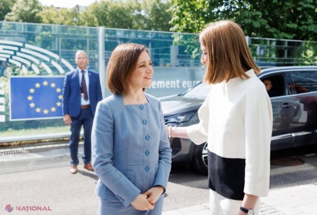 Maia Sandu, la Strasbourg: sprijin reînnoit pentru aderarea Moldovei la UE și Ordinul European de Merit pentru parcursul european