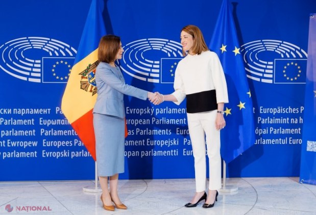 Maia Sandu, la Strasbourg: sprijin reînnoit pentru aderarea Moldovei la UE și Ordinul European de Merit pentru parcursul european