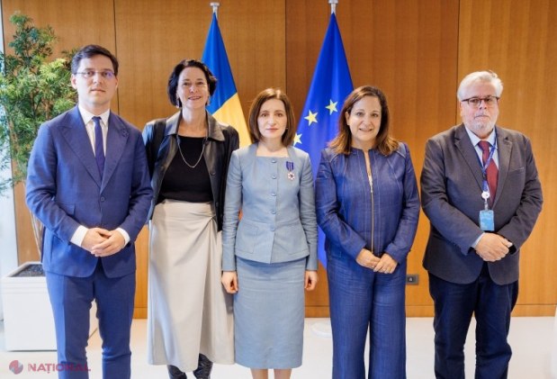 Maia Sandu, la Strasbourg: sprijin reînnoit pentru aderarea Moldovei la UE și Ordinul European de Merit pentru parcursul european