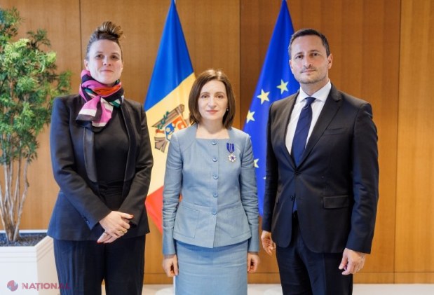 Maia Sandu, la Strasbourg: sprijin reînnoit pentru aderarea Moldovei la UE și Ordinul European de Merit pentru parcursul european