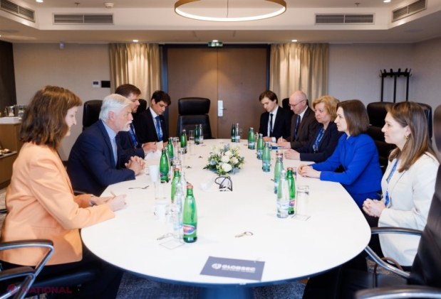 Maia Sandu, premiată la Forumul GLOBSEC de la Praga pentru apărarea democrației și parcursul european al Moldovei