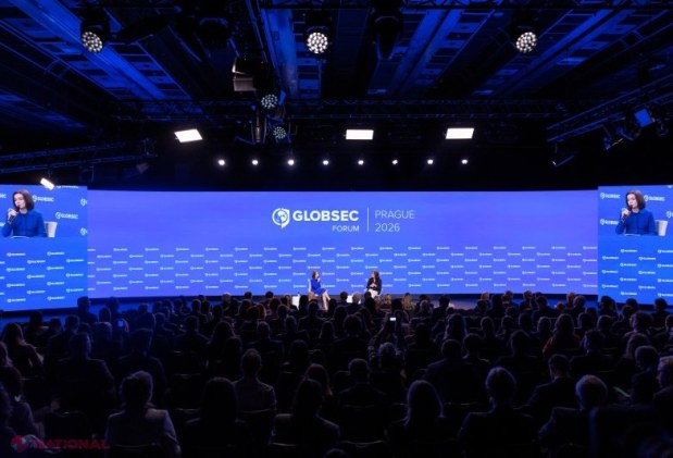 Maia Sandu, premiată la Forumul GLOBSEC de la Praga pentru apărarea democrației și parcursul european al Moldovei