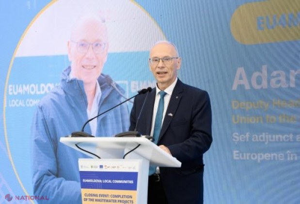 Sisteme moderne de canalizare la Gălești, Căpriana și Scoreni, realizate cu sprijinul Uniunii Europene