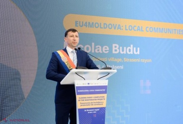 Sisteme moderne de canalizare la Gălești, Căpriana și Scoreni, realizate cu sprijinul Uniunii Europene