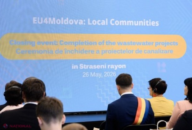 Sisteme moderne de canalizare la Gălești, Căpriana și Scoreni, realizate cu sprijinul Uniunii Europene