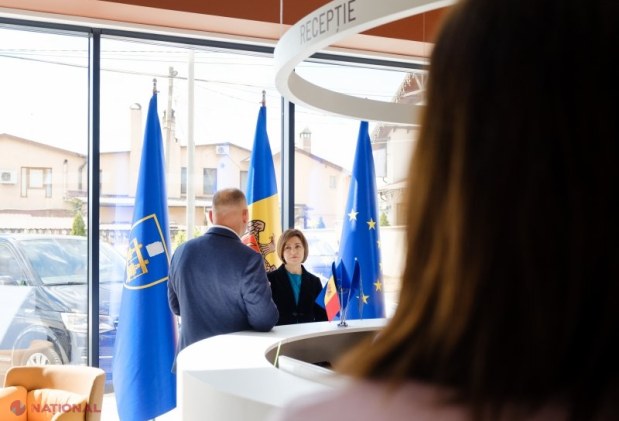 Maia Sandu a sărbătorit Ziua Copilului la Stăuceni și a inaugurat noua Primărie modernizată